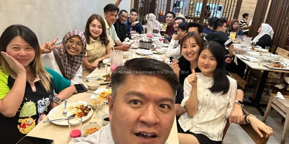 "Breaking fast with the team! ?✨ | United Metal Holdings (SC) Sdn Bhd